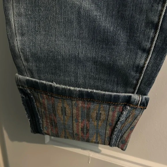 Jusy Blue Women's Jeans Southwestern Cuff - Picture 6 of 8